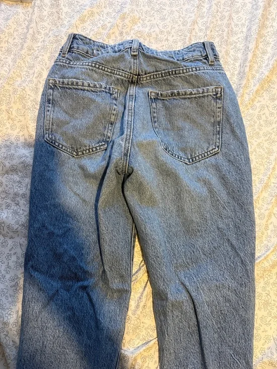 Garage Women's Light Blue  Denim Mom Jeans - Picture 7 of 11